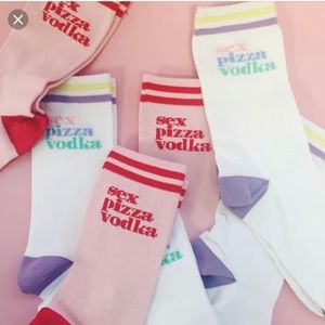 Sex pizza vodka socks